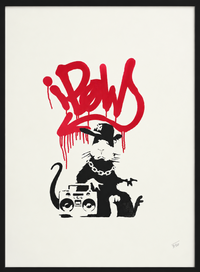Banksy, Gangsta Rat , (Unsigned), 2004