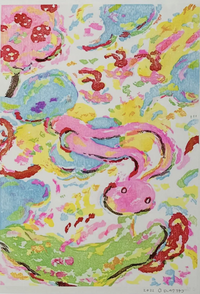 Ayako Rokkaku, Untitled 2 (Triptych Edition), 2020