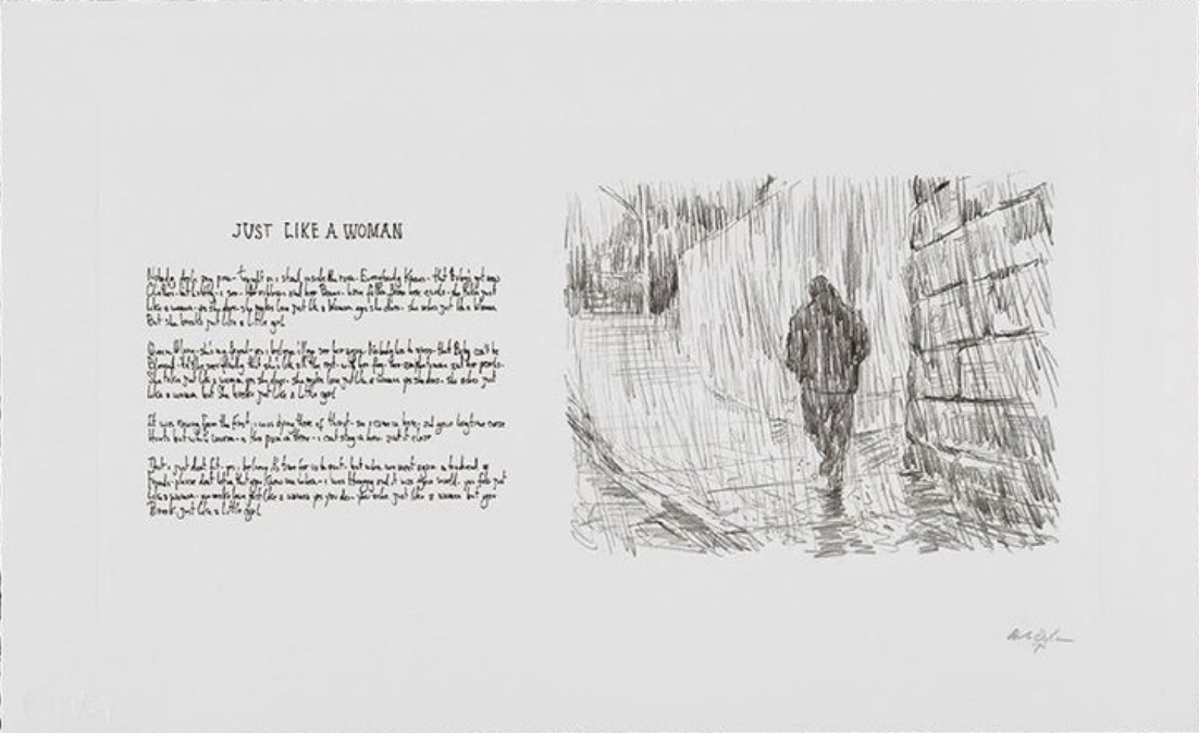 Bob Dylan, Mondo Scripto, Just like a woman, 2020