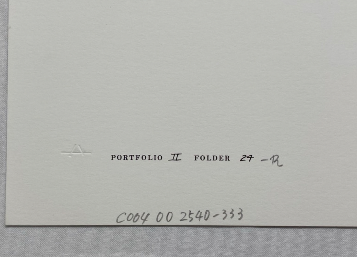 Josef Albers, Untitled, Formulation Articulation Ⅱ, 1972-Smolensky Gallery