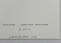 Josef Albers, Untitled, Formulation Articulation Ⅱ, 1972-Smolensky Gallery