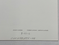 Josef Albers, Untitled, Formulation Articulation Ⅱ, 1972-Smolensky Gallery