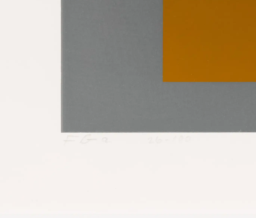 Josef Albers, Untitled, Formulation Articulation Ⅱ, 1972-Smolensky Gallery