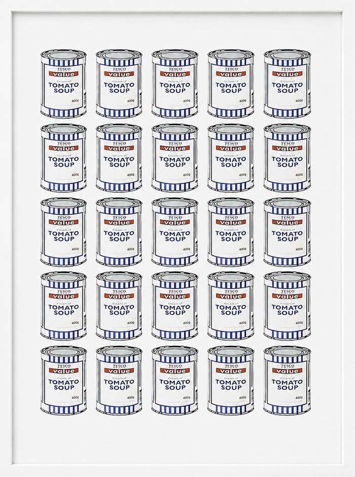 Banksy, Soup Cans, 2006