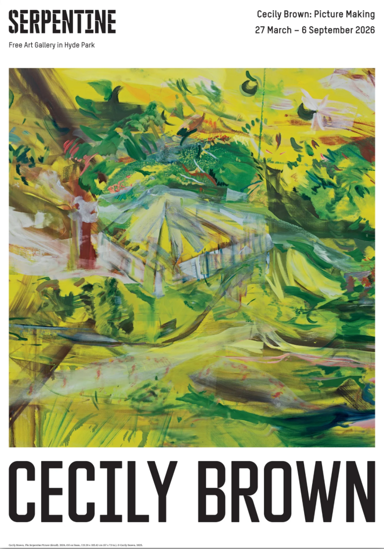 Cecily Brown, Picture Making Exhibition Poster, 2026