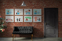David Shrigley + Joan Cornellà Vote (Set of 8) - Smolensky Gallery