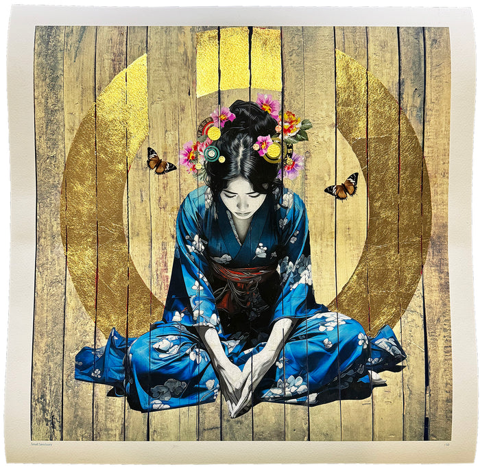 (The Trunk of Funk)Gareth Tristan Evans, Small Sanctuary, 2023 limited edition art for sale from Smolensky Gallery