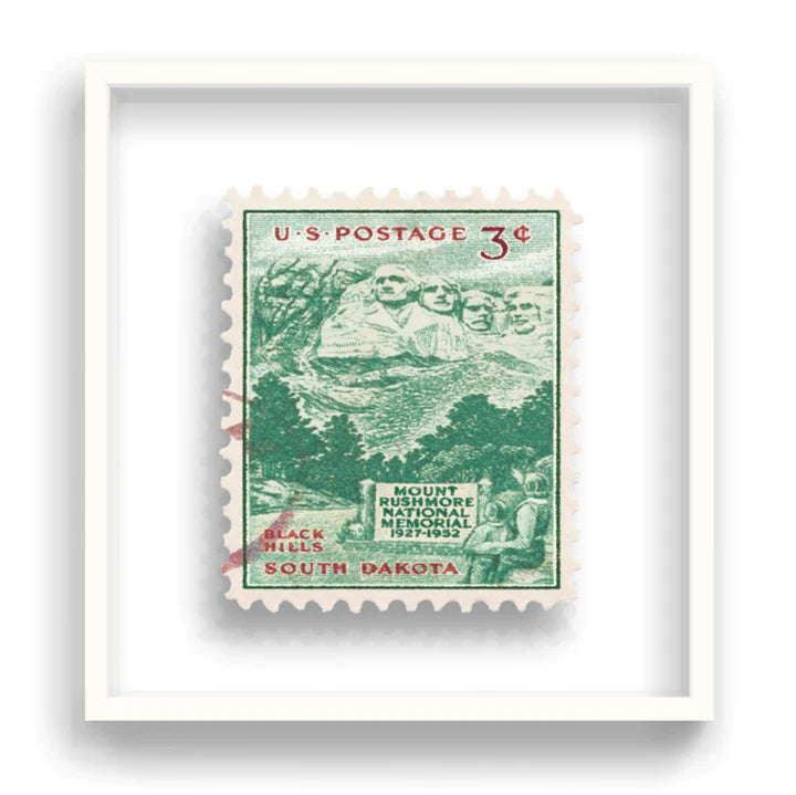 Guy Gee Art - SOUTH DAKOTA stamp art- Contemporary Art Gallery 