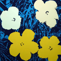 Pop art screenprint by Sunday B Morning (Andy Warhol) Sunday B. Morning (Andy Warhol), Flowers (Portfolio Of 10) – collectible contemporary artwork for sale from Smolensky Gallery