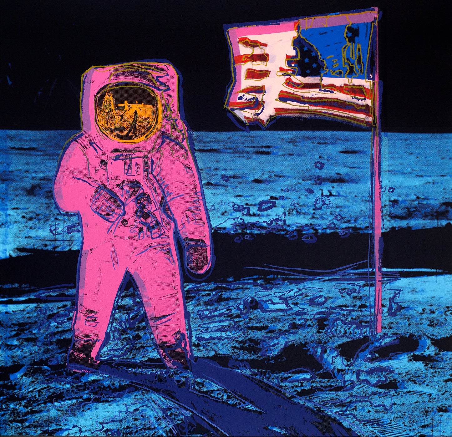 Sunday B. Morning (Andy Warhol), Moonwalk Pink
