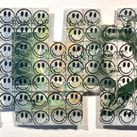 TBOY, Put it on the TAB £1 edition, original art work for sale from Smolensky Gallery