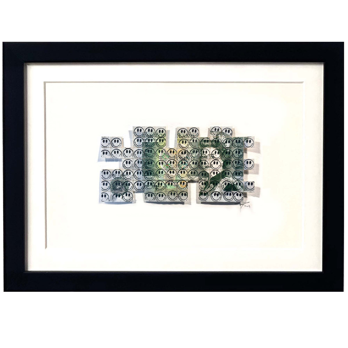 TBOY, Put it on the TAB £1 edition, original art work for sale from Smolensky Gallery