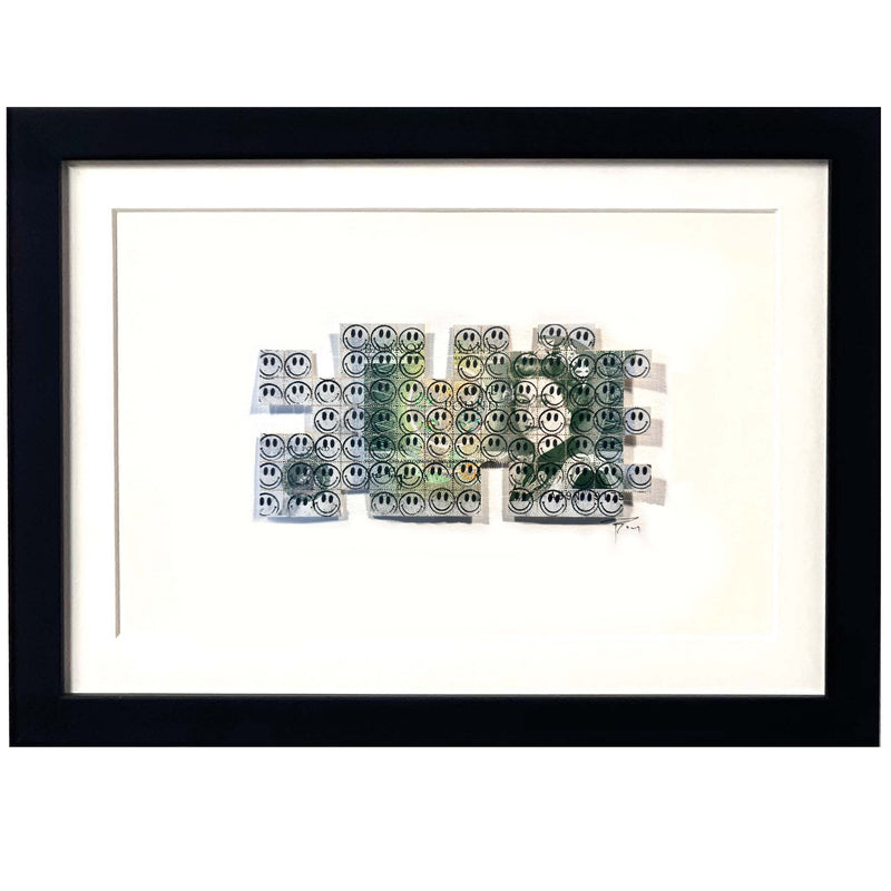 TBOY, Put it on the TAB £1 edition, original art work for sale from Smolensky Gallery