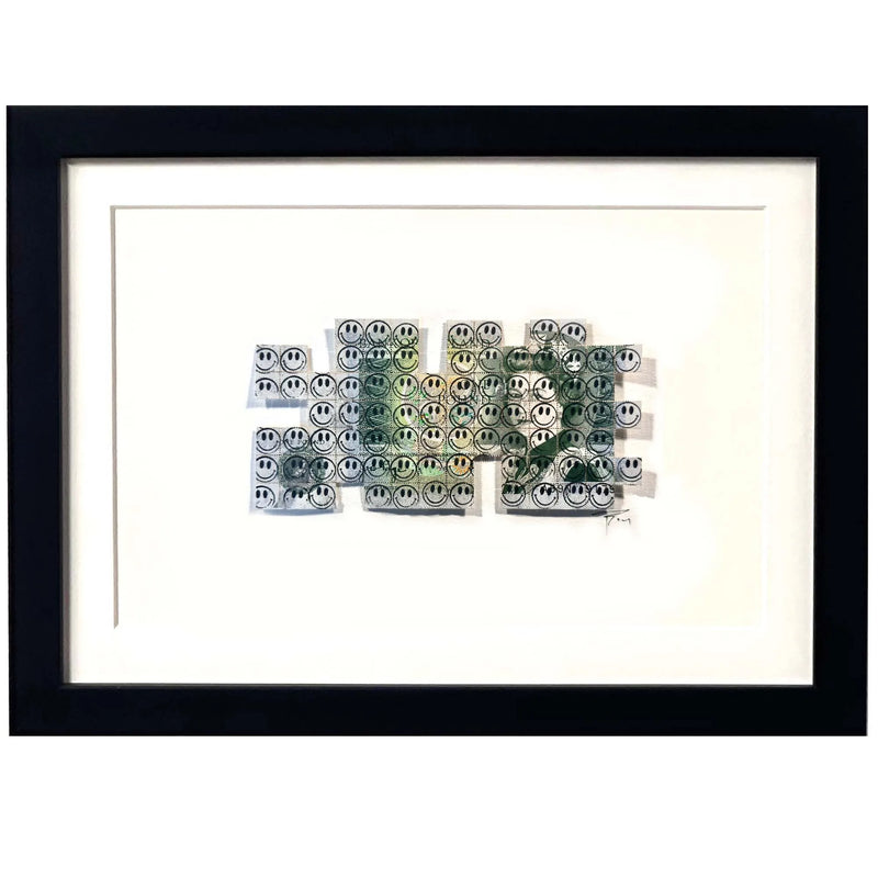 TBOY, Put it on the TAB £1 edition, original art work for sale from Smolensky Gallery
