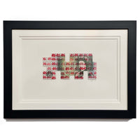 TBOY, Put it on the TAB red invader £1 edition, original artwork for sale from smolensky gallery