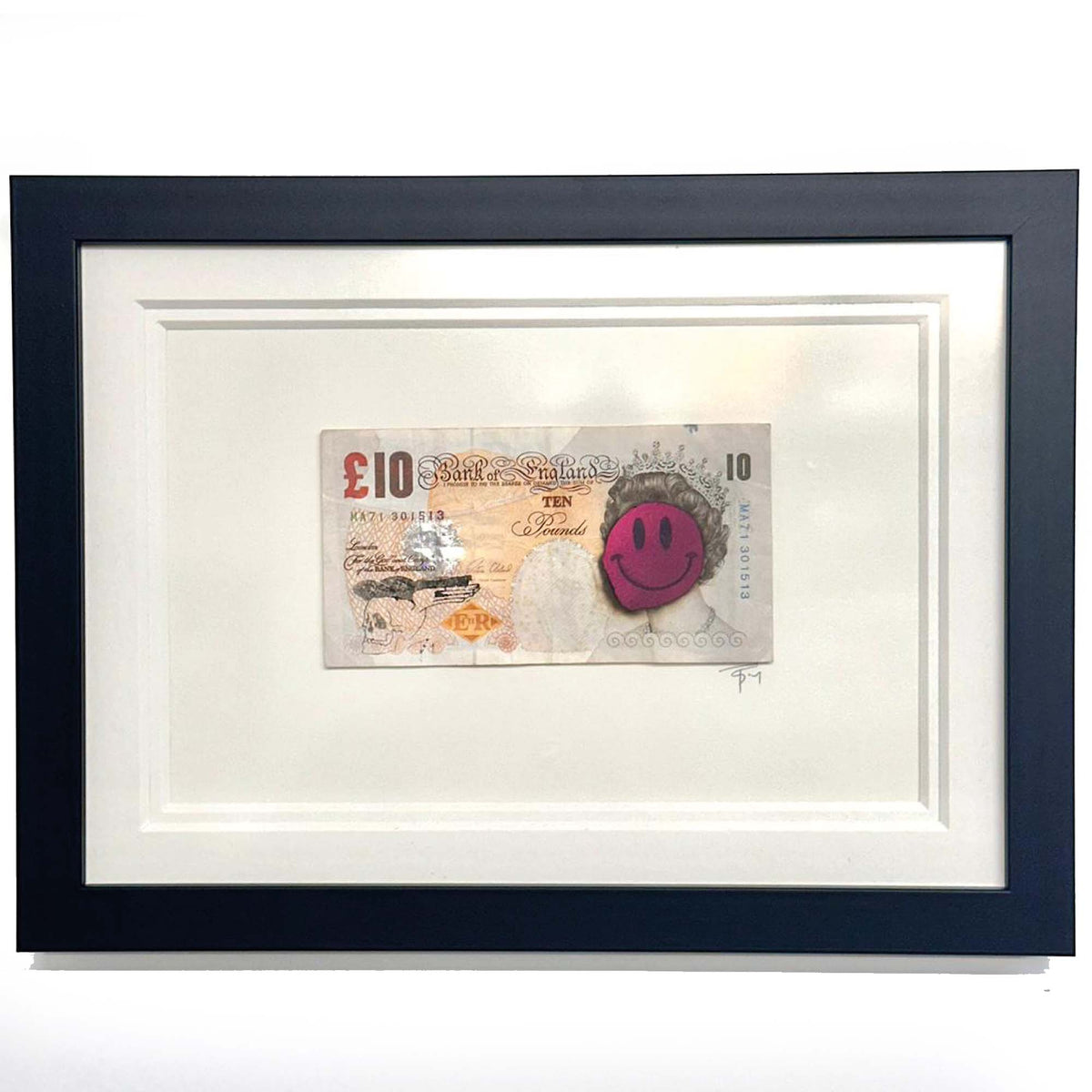 TBOY, SMIL£ pink edition, original artwork for sale from smolensky gallery