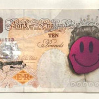 TBOY, SMIL£ pink edition, original artwork for sale from smolensky gallery