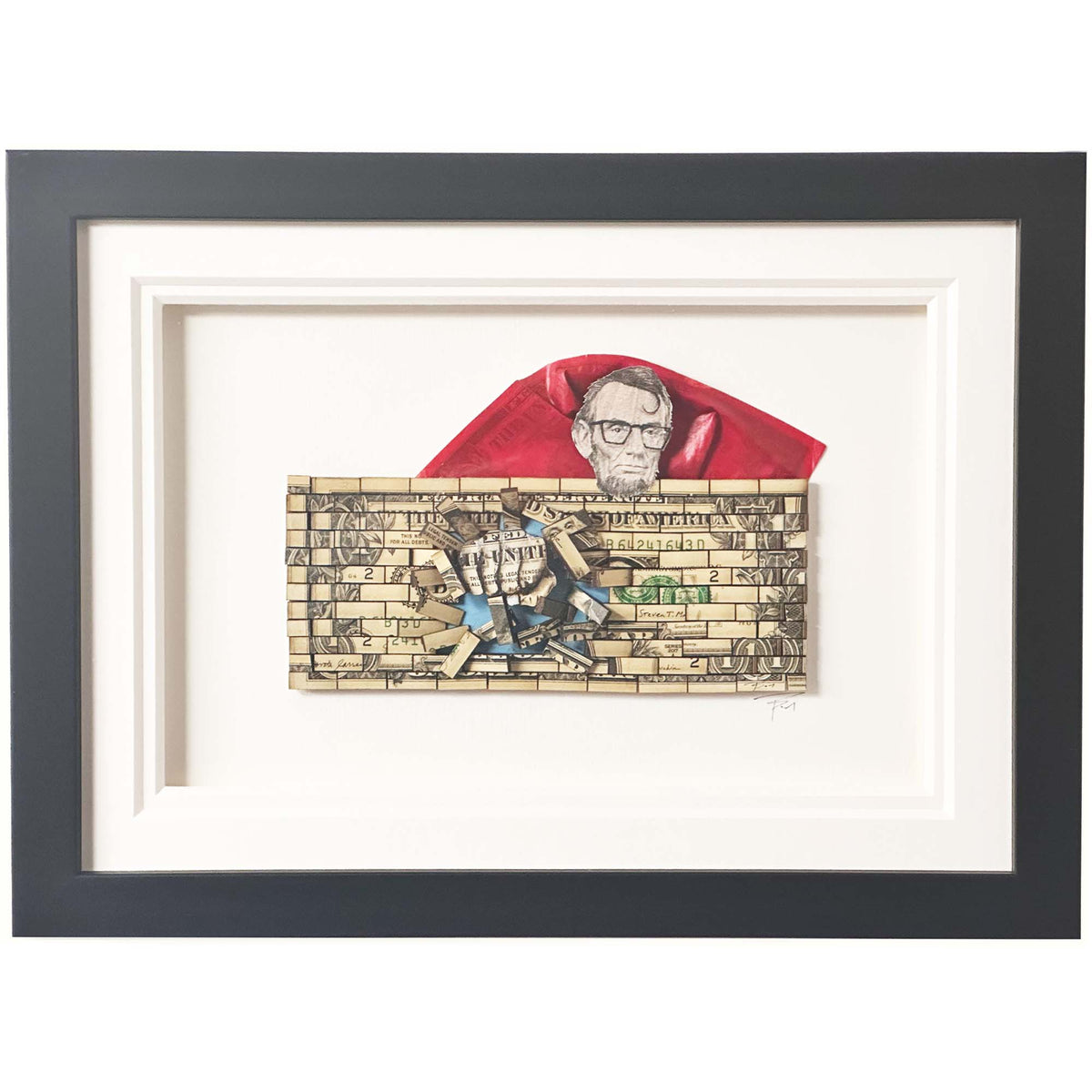 TBOY, $UPERMAN, original artwork for sale from smolensky gallery