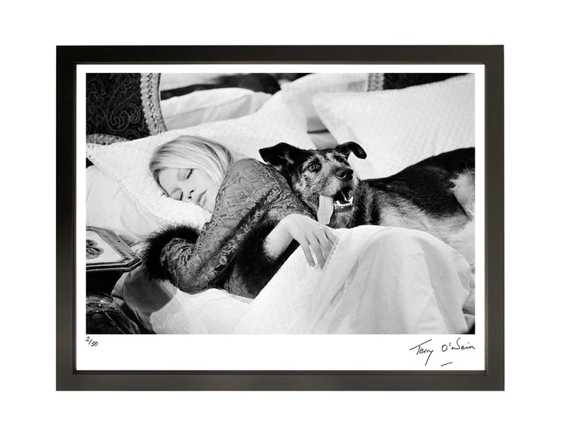 Terry O'Neill, Brigitte Bardot filming 'The Novices', 1970 Limited edition fine art photograph by Terry O'Neill, featuring iconic portrait photography of celebrities and cultural figures. Available for sale at Smolensky Gallery