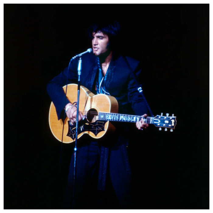 Terry O'Neill, Elvis Presley performing in Las Vegas, 1969 Limited edition fine art photograph by Terry O'Neill, featuring iconic portrait photography of celebrities and cultural figures. Available for sale at Smolensky Gallery