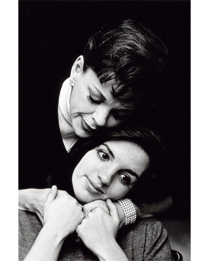 Terry O'Neill, Judy Garland & Liza Minnelli in London, 1964 Limited edition fine art photograph by Terry O'Neill, featuring iconic portrait photography of celebrities and cultural figures. Available for sale at Smolensky Gallery