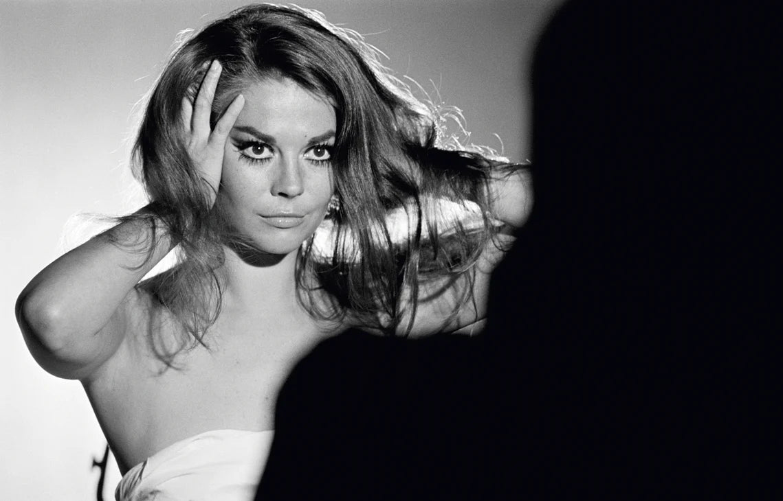 Terry O'Neill, Natalie Wood, 1965 Limited edition fine art photograph by Terry O'Neill, featuring iconic portrait photography of celebrities and cultural figures. Available for sale at Smolensky Gallery