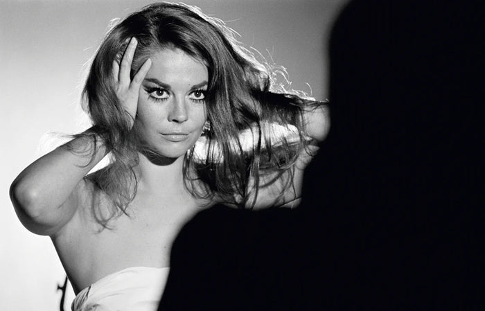 Terry O'Neill, Natalie Wood, 1965 Limited edition fine art photograph by Terry O'Neill, featuring iconic portrait photography of celebrities and cultural figures. Available for sale at Smolensky Gallery