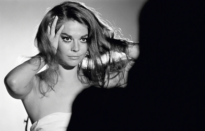 Terry O'Neill, Natalie Wood, 1965 Limited edition fine art photograph by Terry O'Neill, featuring iconic portrait photography of celebrities and cultural figures. Available for sale at Smolensky Gallery