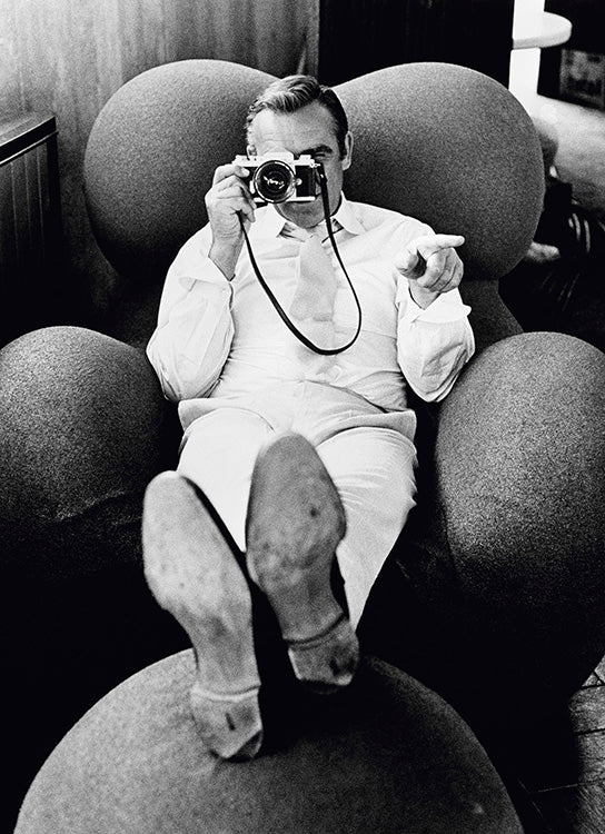 Terry O'Neill, Sean Connery filming Diamonds are Forever, 1971 Limited edition fine art photograph by Terry O'Neill, featuring iconic portrait photography of celebrities and cultural figures. Available for sale at Smolensky Gallery