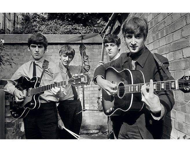 Terry O'Neill, The Beatles at Abbey Road, 1963 Limited edition fine art photograph by Terry O'Neill, featuring iconic portrait photography of celebrities and cultural figures. Available for sale at Smolensky Gallery