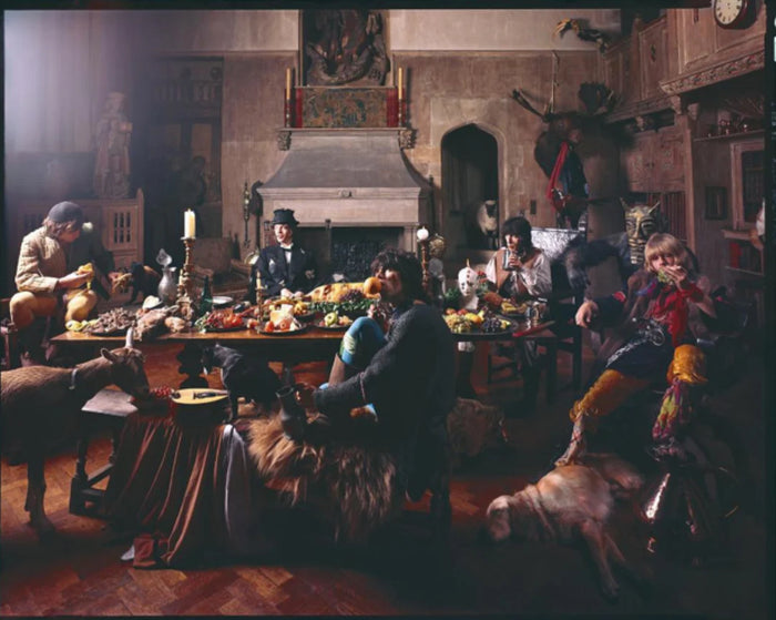 The Rolling Stones, Mick Jagger, Charlie Watts, Keith Richards, Brian Jones, Bill Wyman 'Beggars Banquet, Keith & Orange', 1968