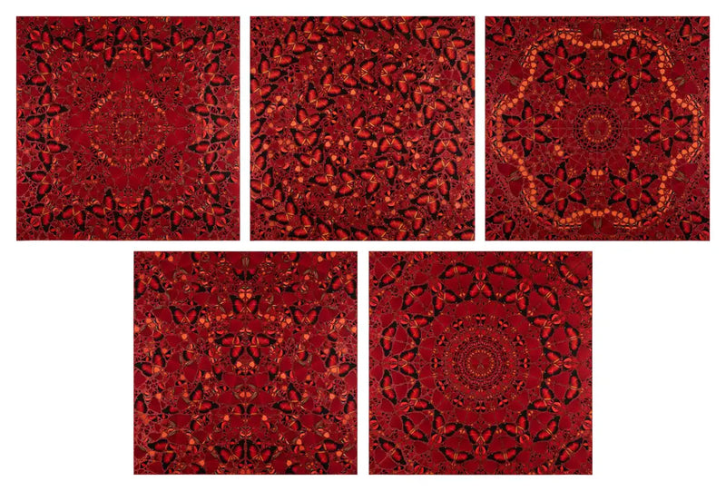 Damien Hirst, The Empresses Full Set of 5 (2022), limited print for sale from Smolensky Gallery