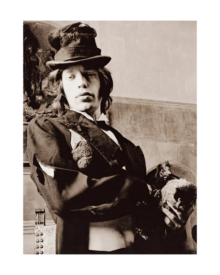Michael Joseph, The Rolling Stones Beggar’s Banquet: Mick Jagger with Chick, 1968