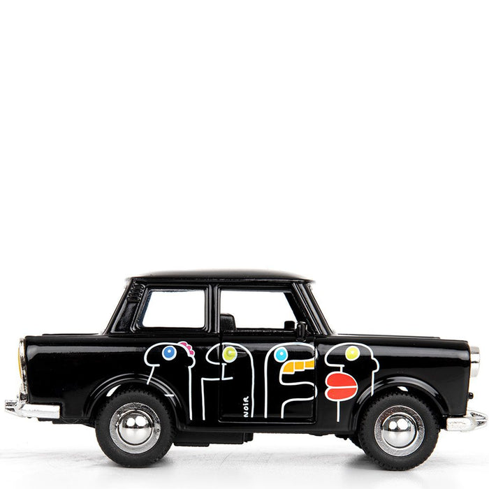 Thierry Noir, Trabant Model Cars (Black), 2022