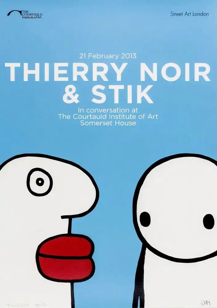 Stik x Thierry Noir, In Conversation, 2013