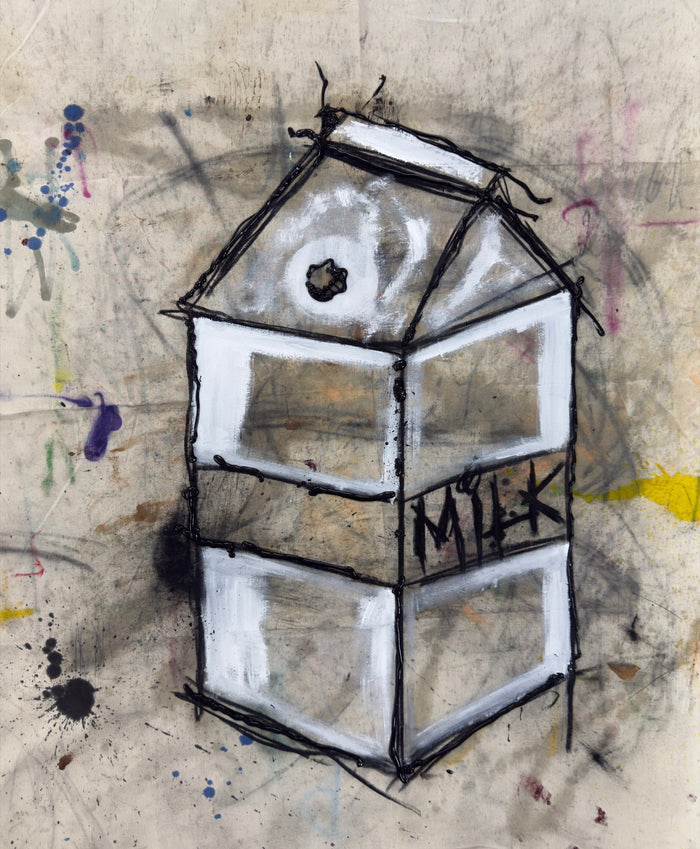 Tony Pharo, Donde Esta La Leche, 2025 original contemporary artwork work for sale from Smolensky Gallery