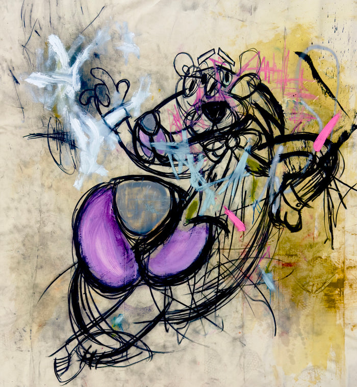 Tony Pharo, Reacting to a text is not responding, 2025 original contemporary artwork work for sale from Smolensky Gallery