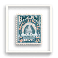 Guy Gee Art - UTAH stamp art- Contemporary Art Gallery 
