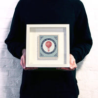 Guy Gee Art - VIRGINIA stamp art- Contemporary Art Gallery 