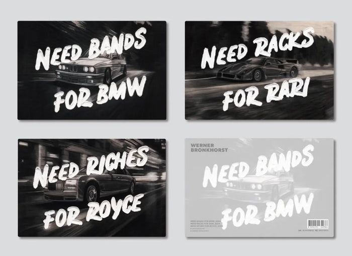 Werner Bronkhorst, BMW, Rari, Royce Lenticular Mini-Print, 2024
