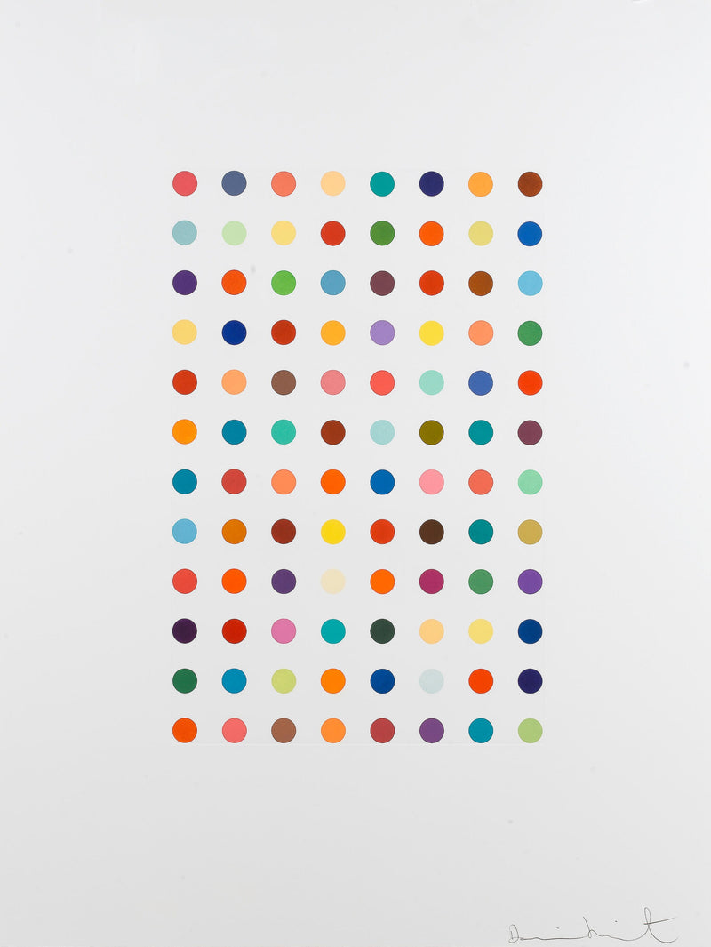 Damien Hirst, Xylene Cyanol Dye Solution, 2005
