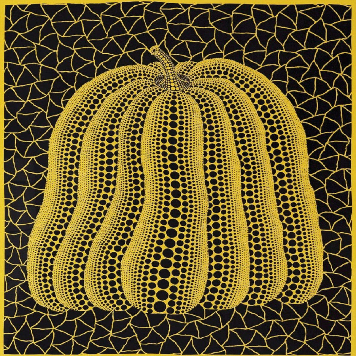 Yayoi Kusama, Shanghai Expo Silk Scarf (Red) (AP), 2010