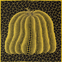 Yayoi Kusama, Shanghai Expo Silk Scarf (Red) (AP), 2010