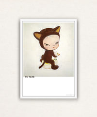 Yoshitomo Nara, Harmless Kitty, 2021