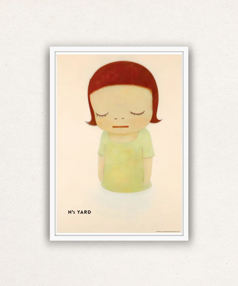 Yoshitomo Nara, In the Milky Lake Thinking One, 2021