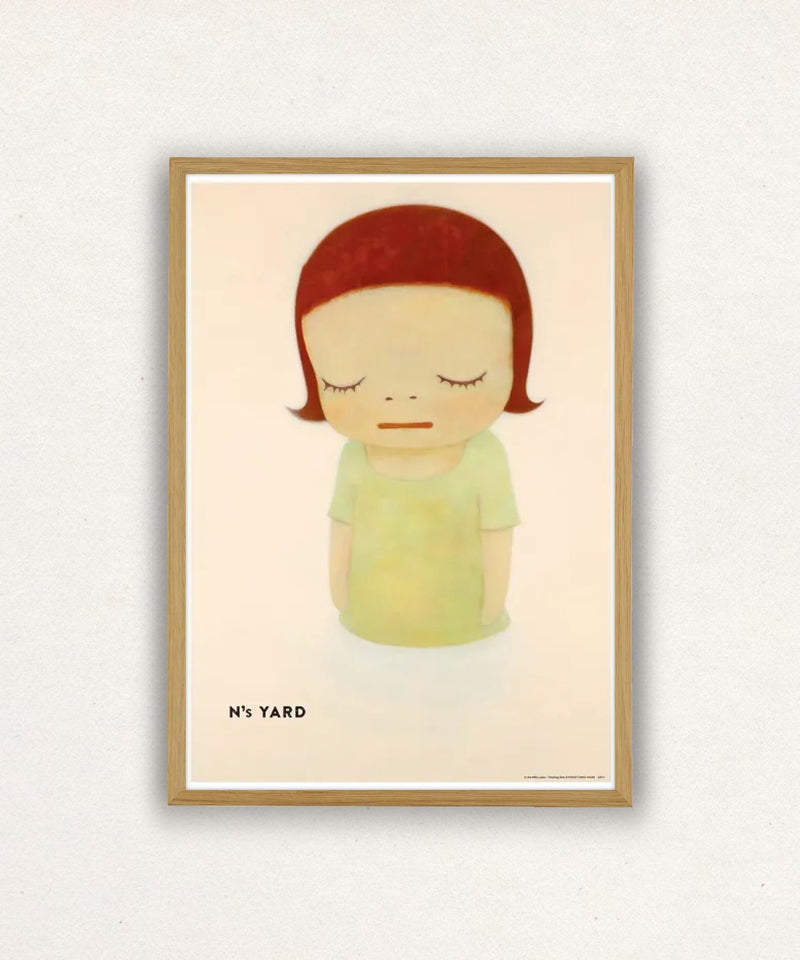 Yoshitomo Nara, In the Milky Lake Thinking One, 2021