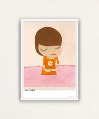 Yoshitomo Nara, In the Pink Water, 2021