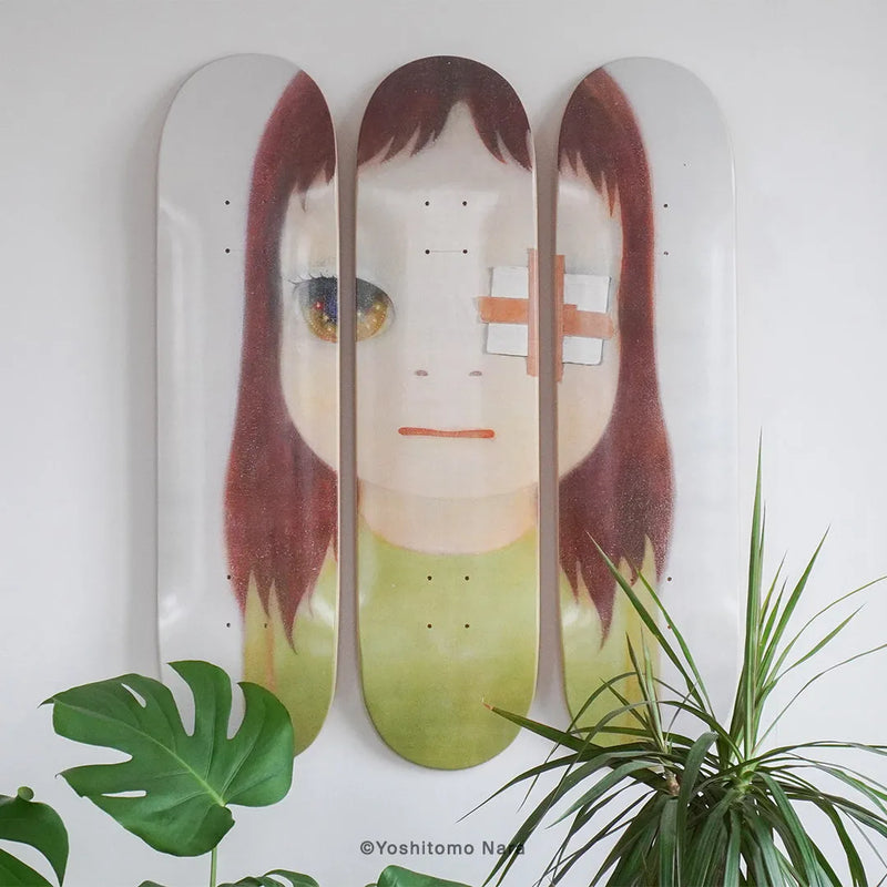 Yoshitomo Nara Untitled Skateboard Deck For Sale Uk - Japanese Yoshitomo Nara Untitled Skateboard Deck For Sale Uk - Japanese