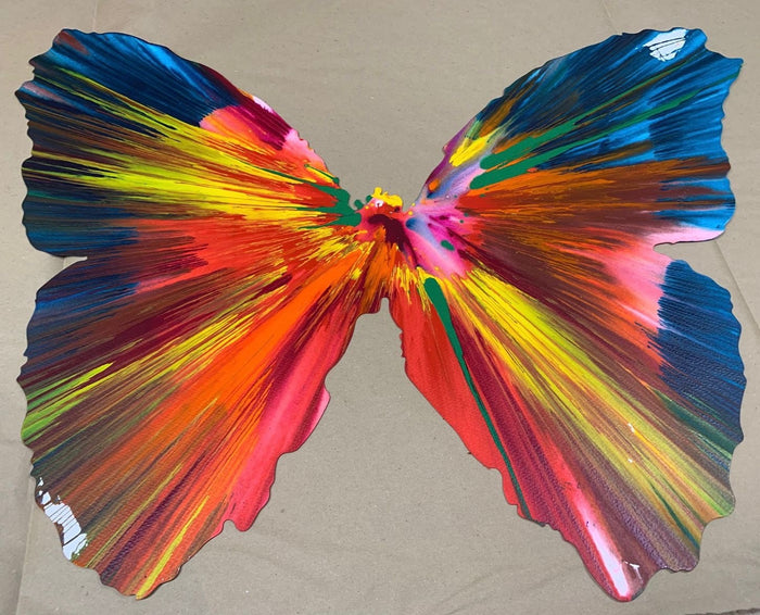 Damien Hirst, Spin Painting (Butterfly), 2009 (Copy)
