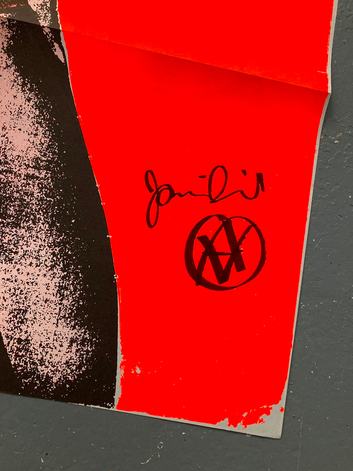Jamie Reid, Fuck Forever Hamiltons Gallery (1986) Signed.